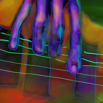 Music art by DC Langer